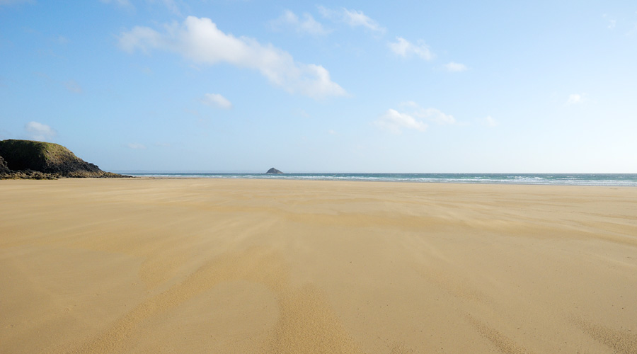 Beau livre photo Bretagne : vent de sable, plage de La Palue, presqu'île de Crozon